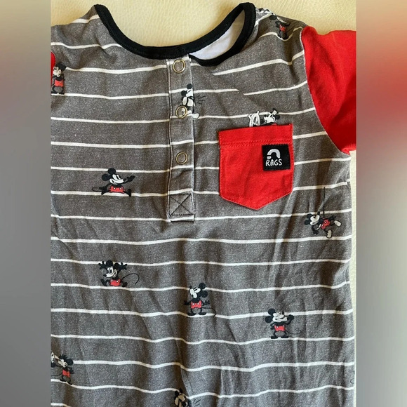 Rags to Raches Disney Mickey Mouse romper - Picture 3 of 13
